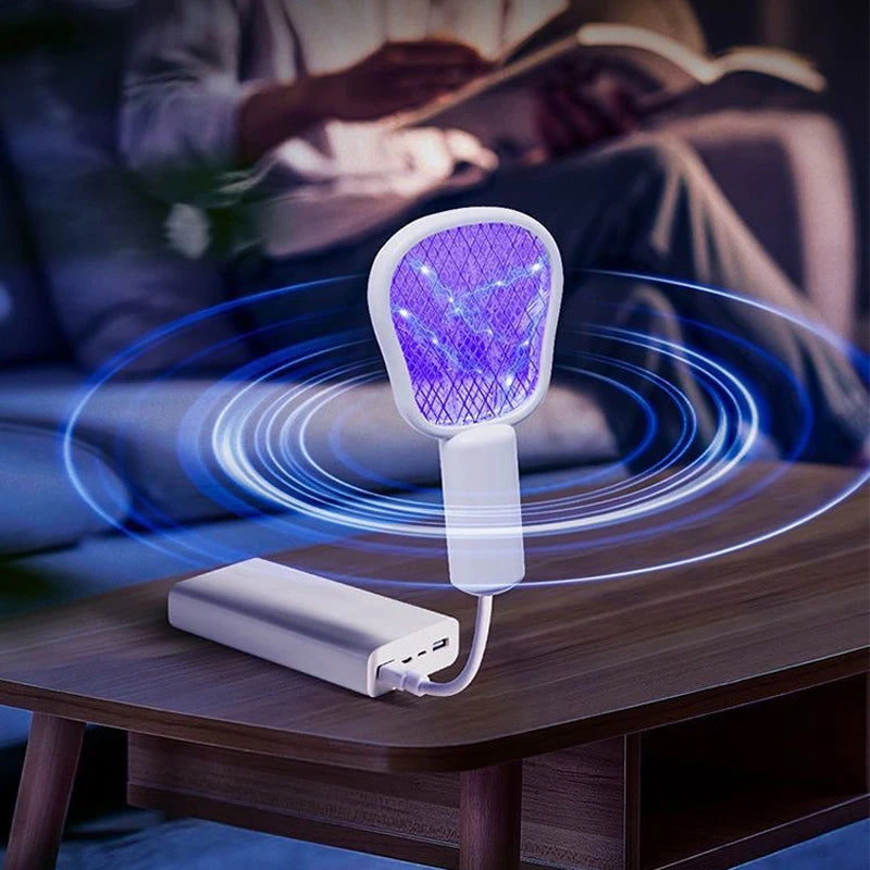 InsectoRaquette la nouvelle raquette tueuse de moustiques USB à LED 